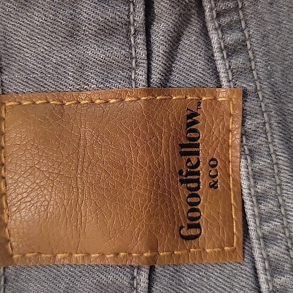 Men's Gray Jean Thin thigh and leg at the hip. Slim cenido - Picture 8 of 11